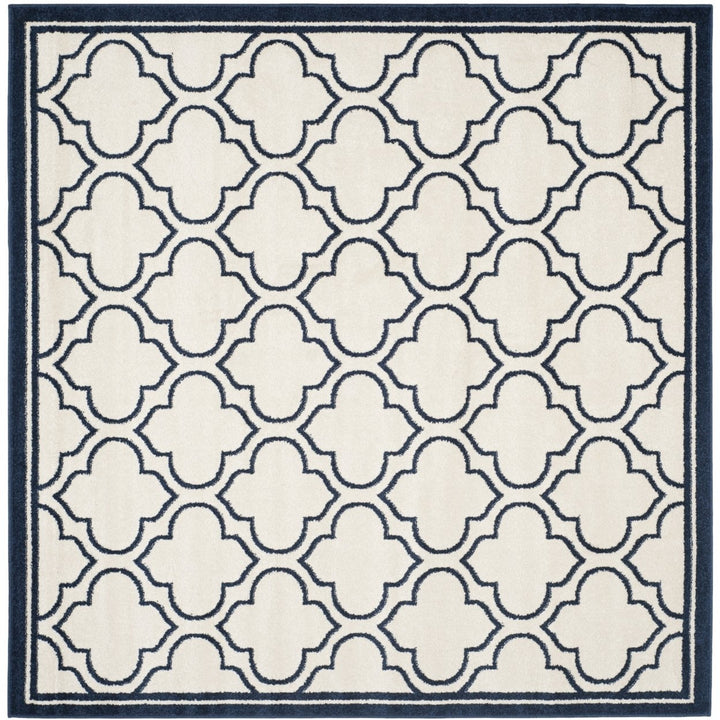 SAFAVIEH Amherst Collection AMT412M Ivory / Navy Rug Image 1