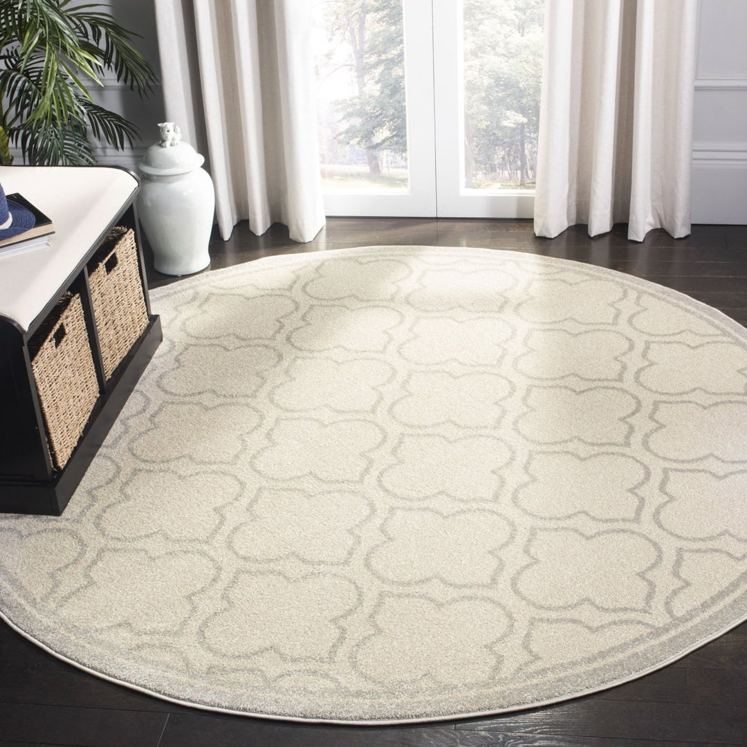 SAFAVIEH Amherst Collection AMT412E Ivory/Light Grey Rug Image 2