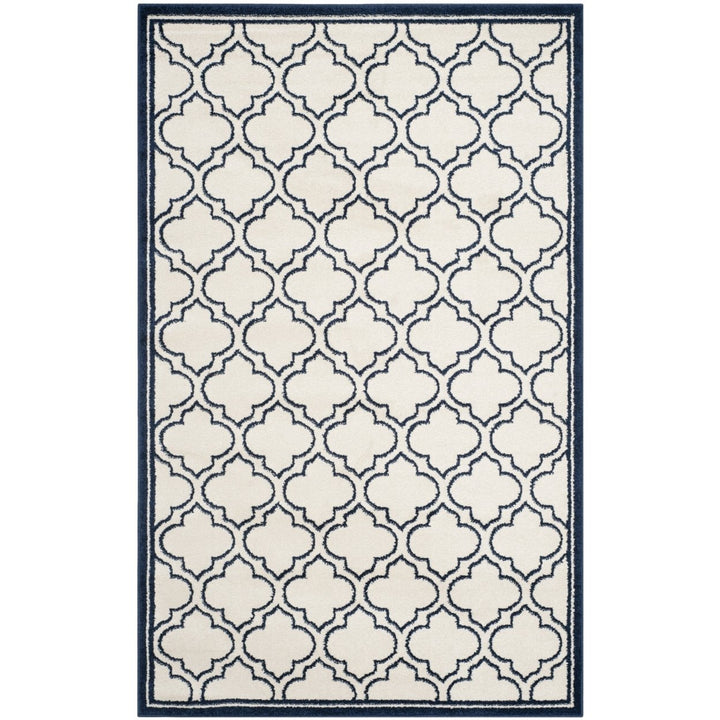 SAFAVIEH Amherst Collection AMT412M Ivory / Navy Rug Image 1