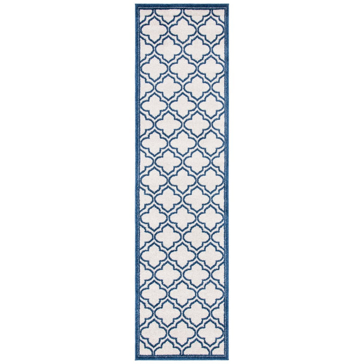 SAFAVIEH Amherst Collection AMT412M Ivory / Navy Rug Image 1