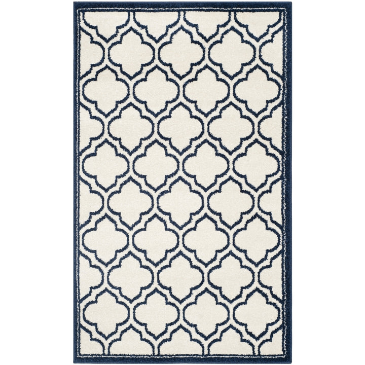 SAFAVIEH Amherst Collection AMT412M Ivory / Navy Rug Image 11