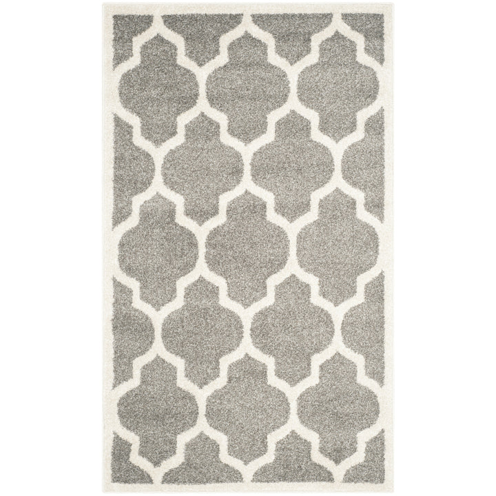 SAFAVIEH Amherst Collection AMT420R Dark Grey / Beige Rug Image 1