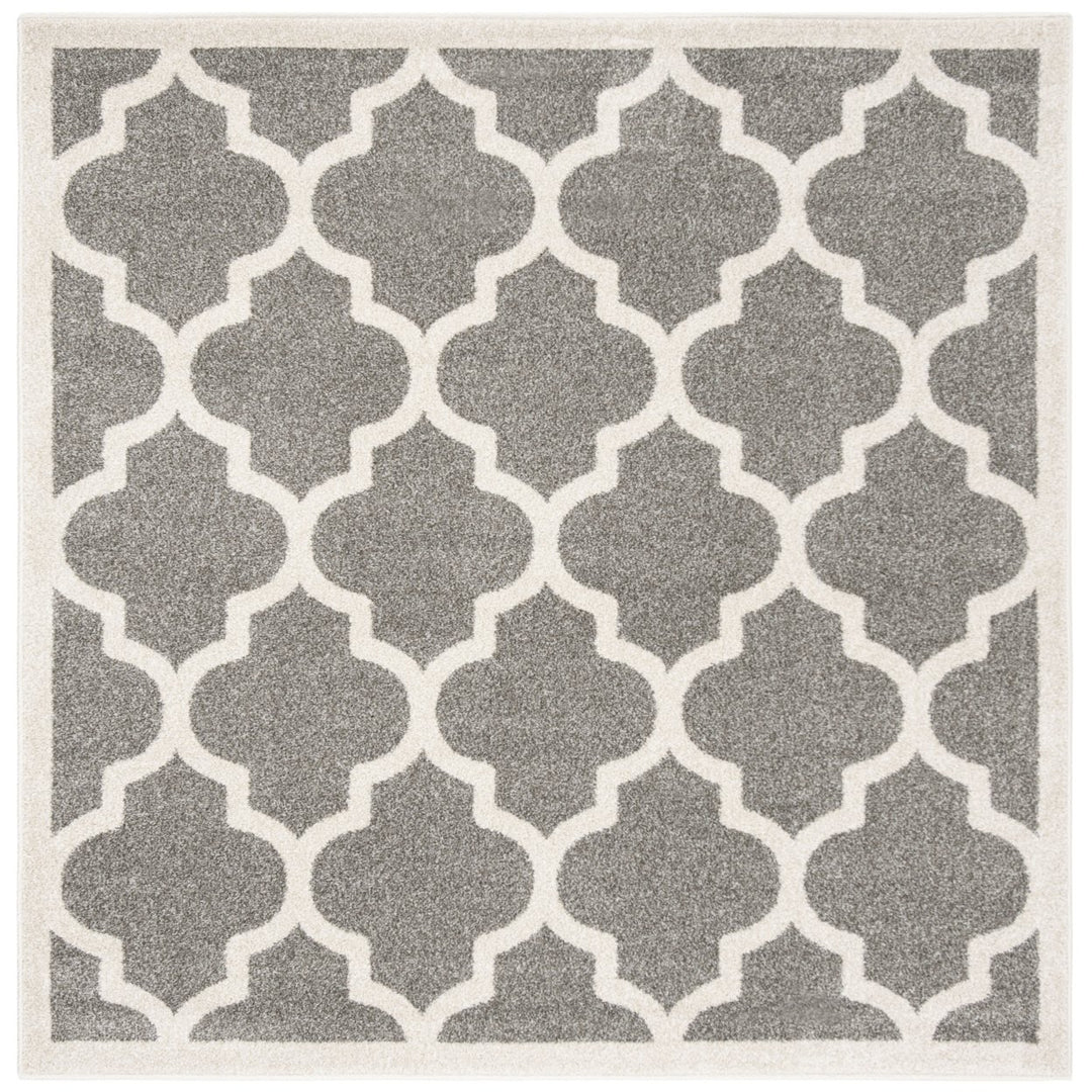 SAFAVIEH Amherst Collection AMT420R Dark Grey / Beige Rug Image 1