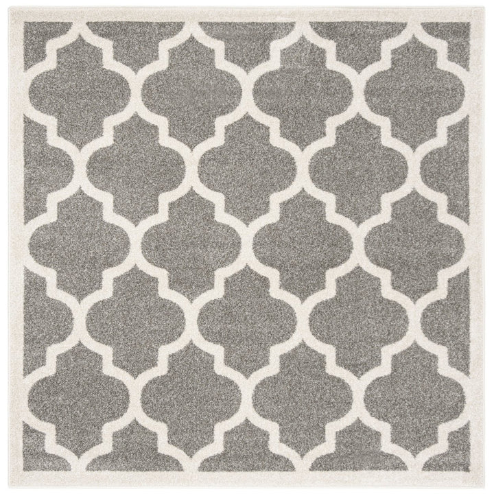 SAFAVIEH Amherst Collection AMT420R Dark Grey / Beige Rug Image 1