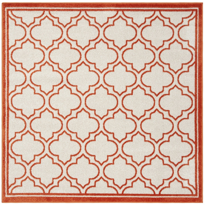 SAFAVIEH Amherst Collection AMT412F Ivory / Orange Rug Image 6