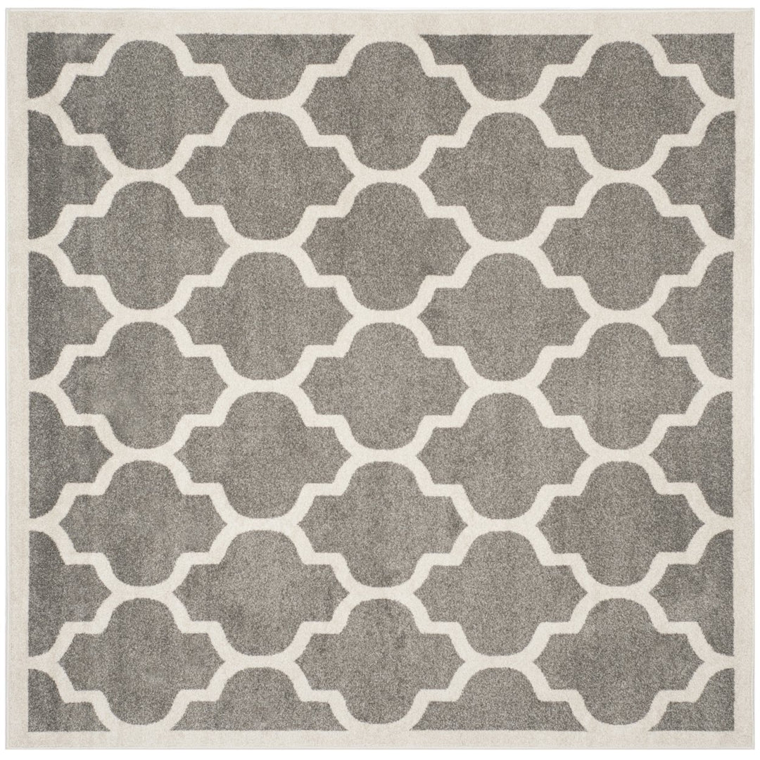 SAFAVIEH Amherst Collection AMT420R Dark Grey / Beige Rug Image 1