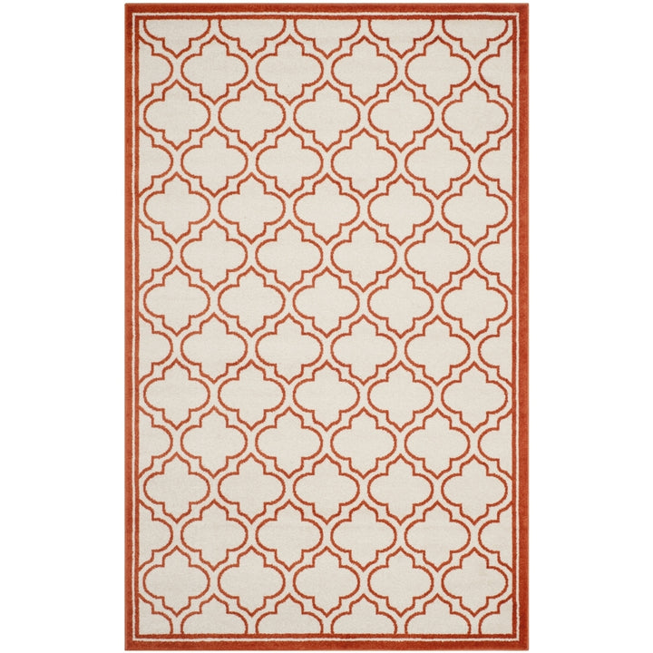 SAFAVIEH Amherst Collection AMT412F Ivory / Orange Rug Image 10