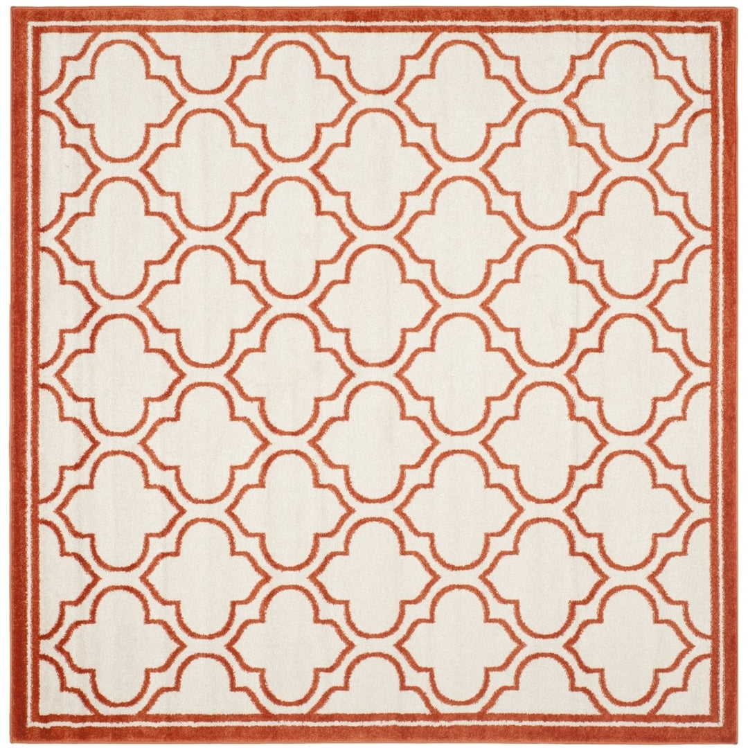 SAFAVIEH Amherst Collection AMT412F Ivory / Orange Rug Image 1