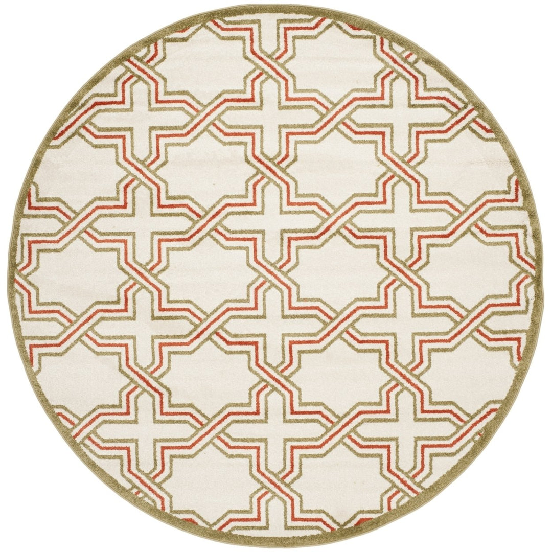 SAFAVIEH Amherst AMT413A Ivory / Light Green Rug Image 1