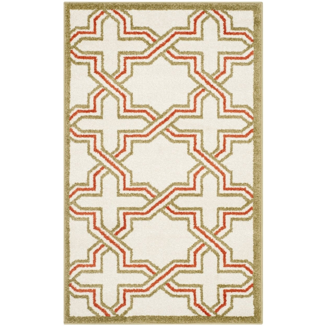 SAFAVIEH Amherst AMT413A Ivory / Light Green Rug Image 1