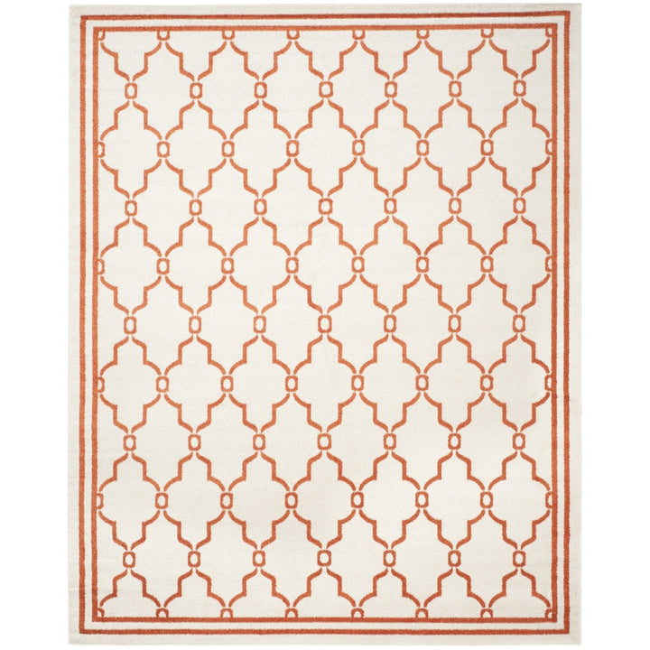 SAFAVIEH Amherst Collection AMT414F Beige / Orange Rug Image 1