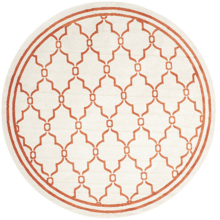 SAFAVIEH Amherst Collection AMT414F Beige / Orange Rug Image 4