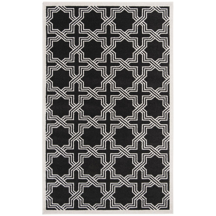 SAFAVIEH Amherst Collection AMT413G Anthracite/Ivory Rug Image 1