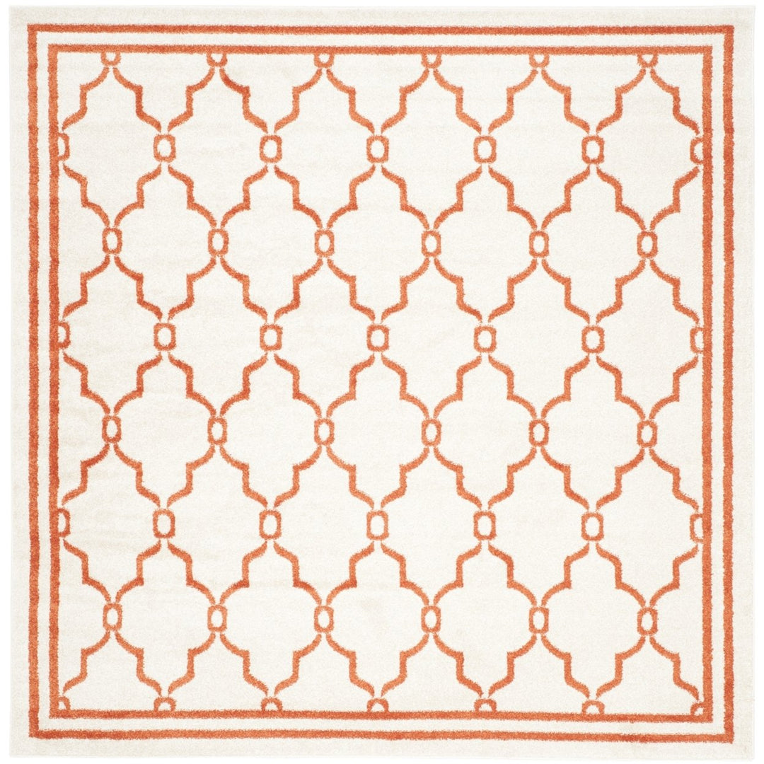 SAFAVIEH Amherst Collection AMT414F Beige / Orange Rug Image 1