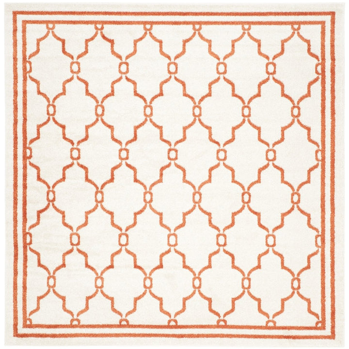 SAFAVIEH Amherst Collection AMT414F Beige / Orange Rug Image 1