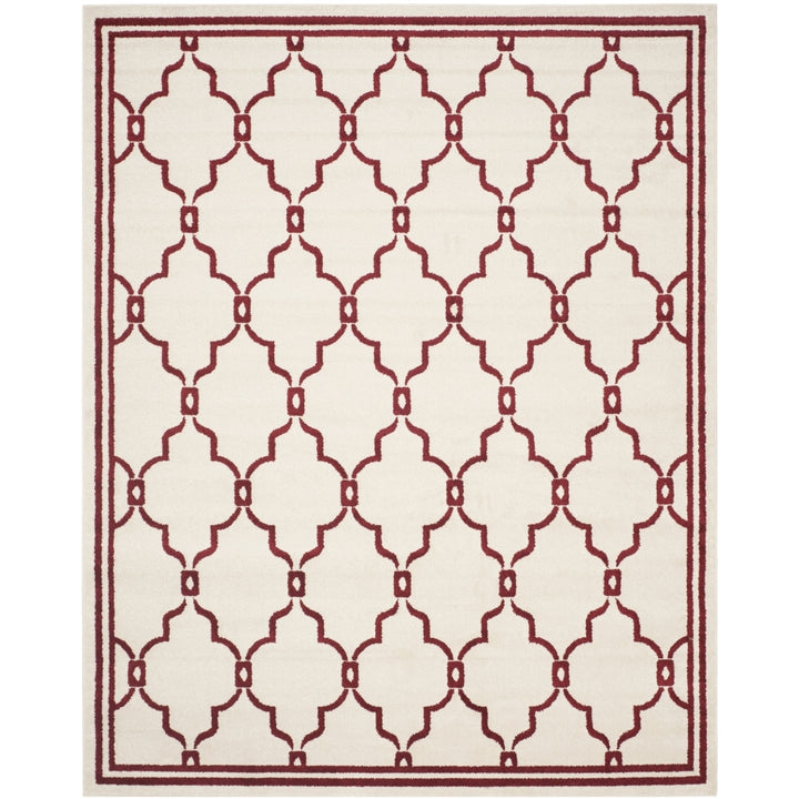 SAFAVIEH Amherst Collection AMT414H Ivory / Red Rug Image 1