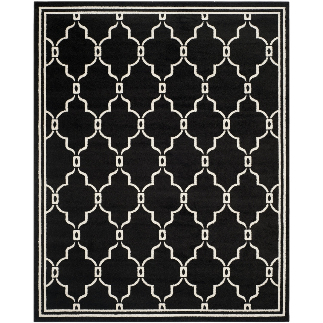 SAFAVIEH Amherst Collection AMT414G Anthracite/Ivory Rug Image 1