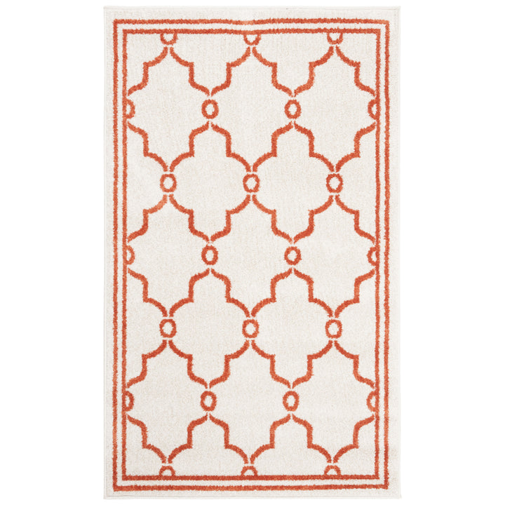 SAFAVIEH Amherst Collection AMT414F Beige / Orange Rug Image 10