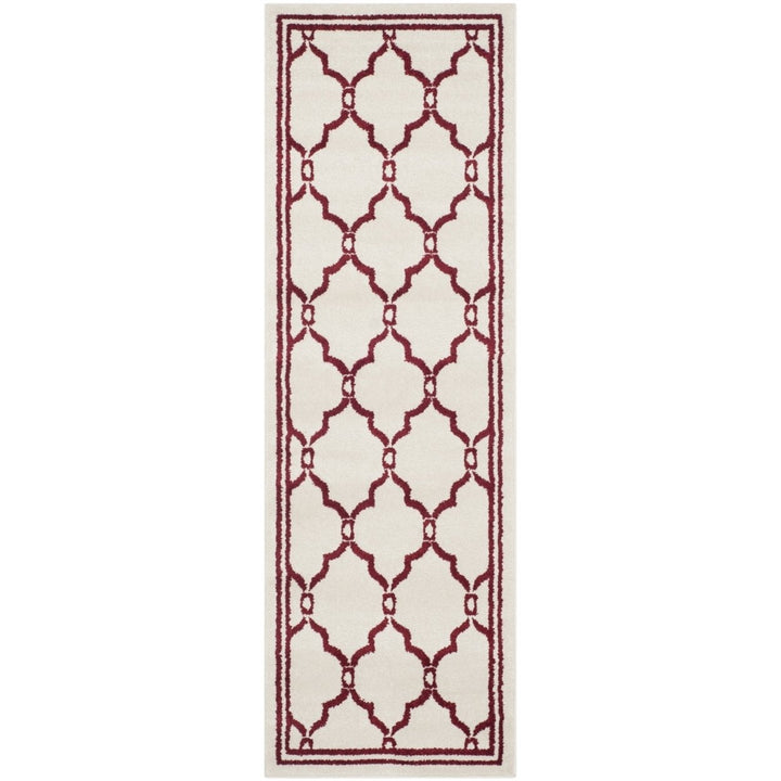 SAFAVIEH Amherst Collection AMT414H Ivory / Red Rug Image 1