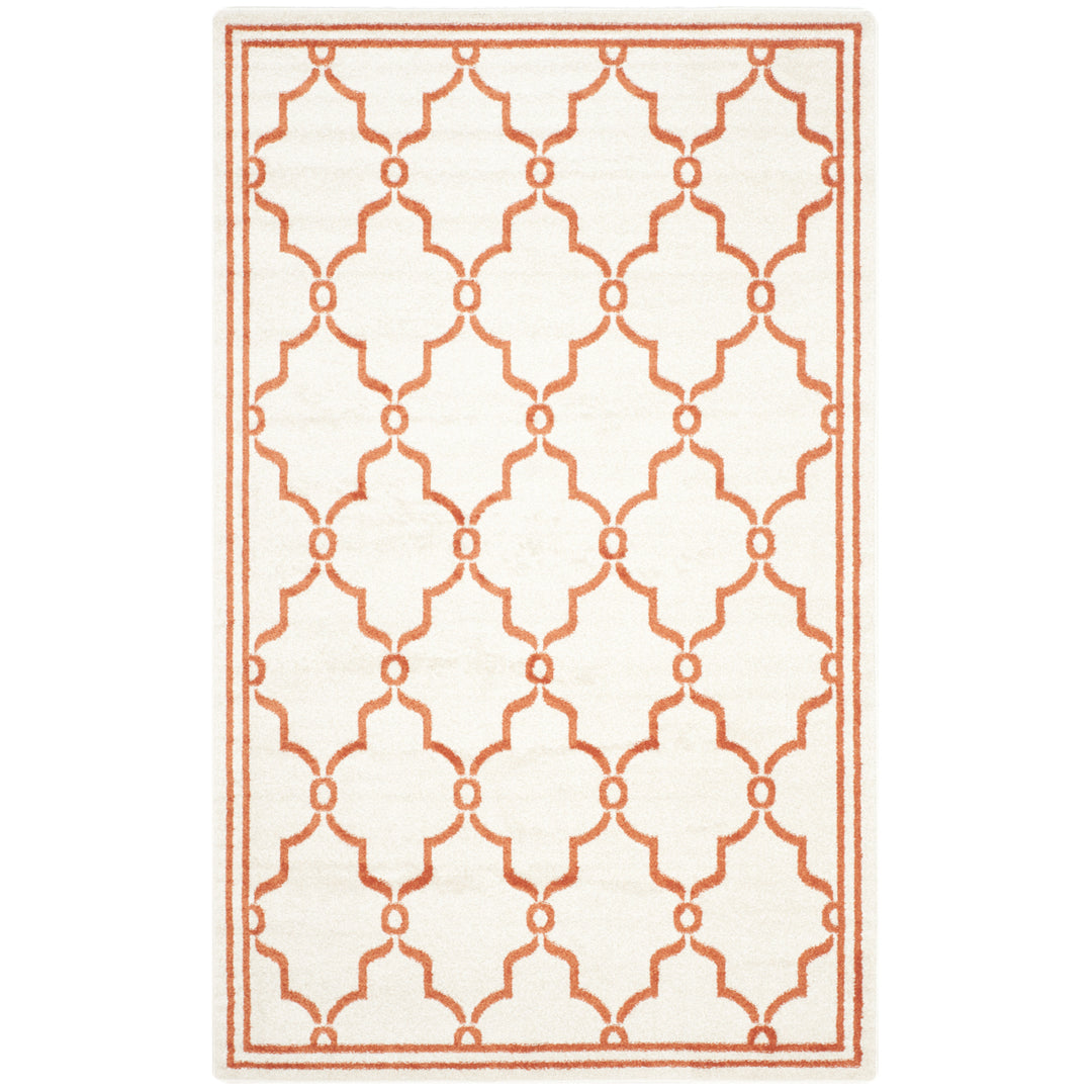 SAFAVIEH Amherst Collection AMT414F Beige / Orange Rug Image 11