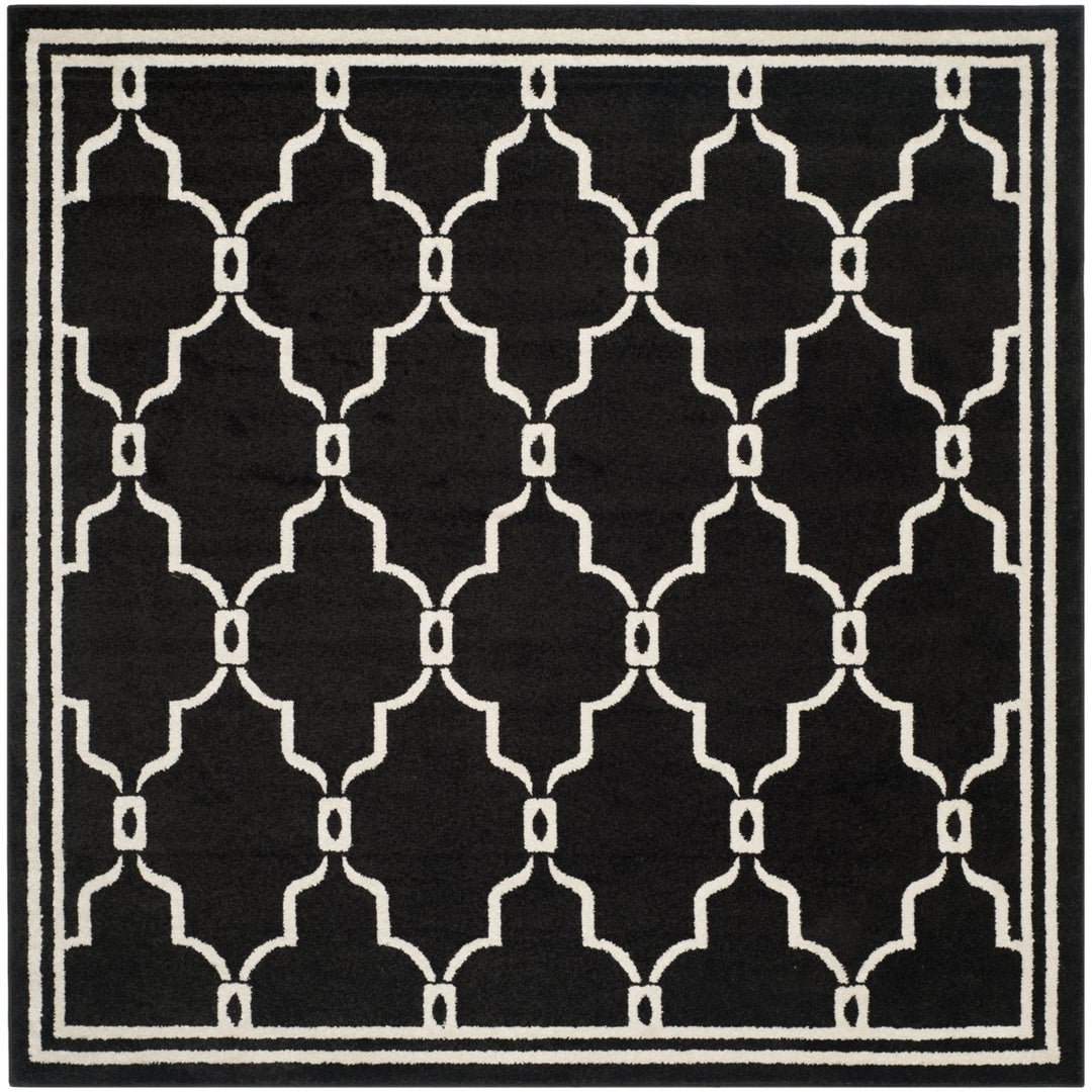 SAFAVIEH Amherst Collection AMT414G Anthracite/Ivory Rug Image 1