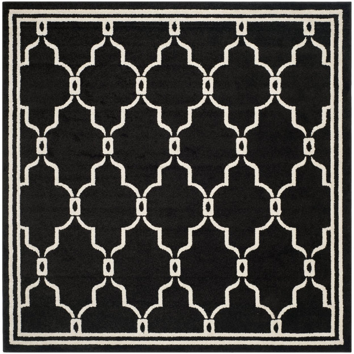 SAFAVIEH Amherst Collection AMT414G Anthracite/Ivory Rug Image 1