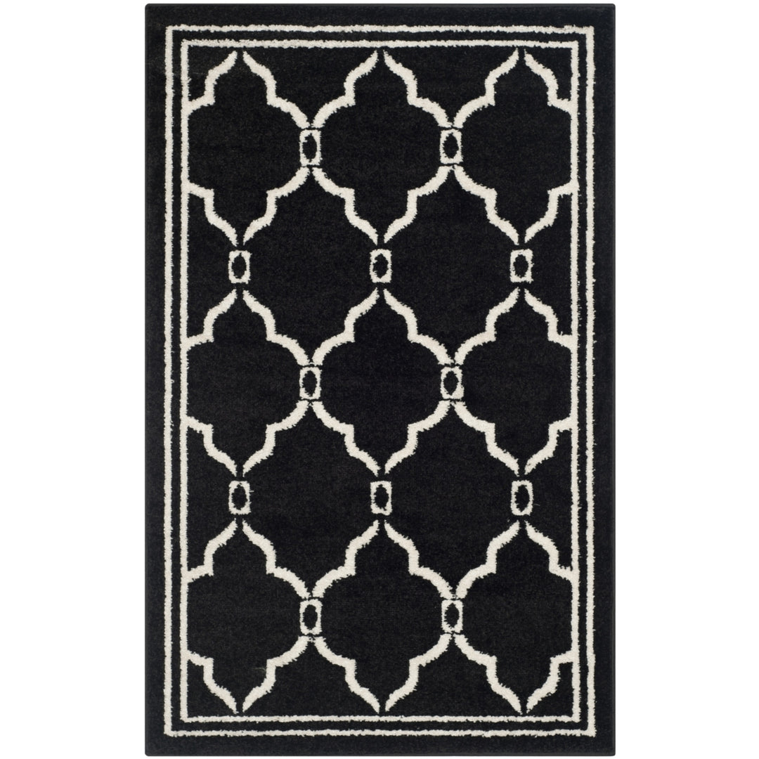 SAFAVIEH Amherst Collection AMT414G Anthracite/Ivory Rug Image 8