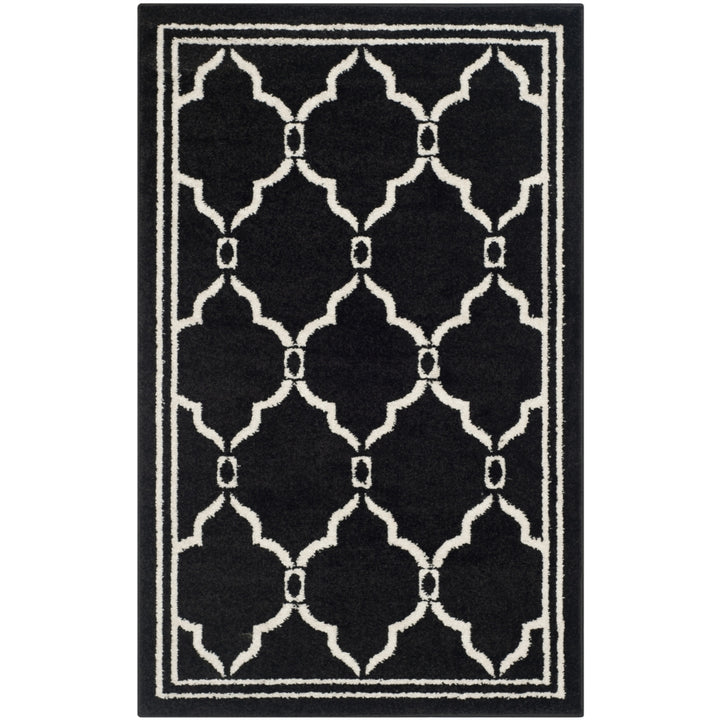 SAFAVIEH Amherst Collection AMT414G Anthracite/Ivory Rug Image 8