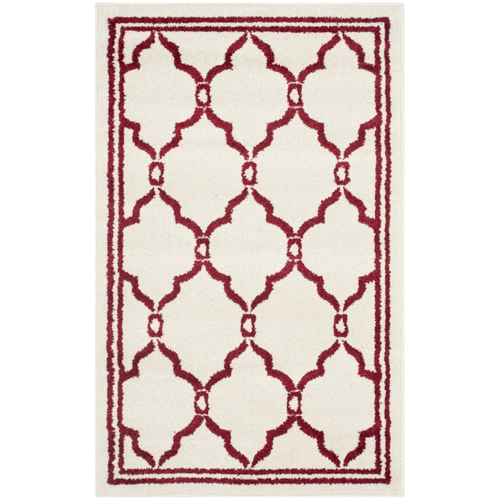 SAFAVIEH Amherst Collection AMT414H Ivory / Red Rug Image 8