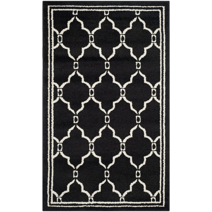 SAFAVIEH Amherst Collection AMT414G Anthracite/Ivory Rug Image 9