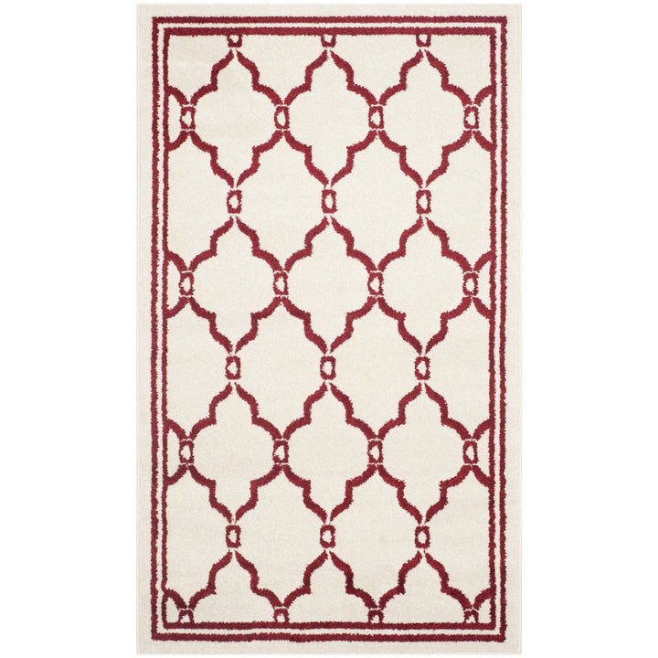 SAFAVIEH Amherst Collection AMT414H Ivory / Red Rug Image 9