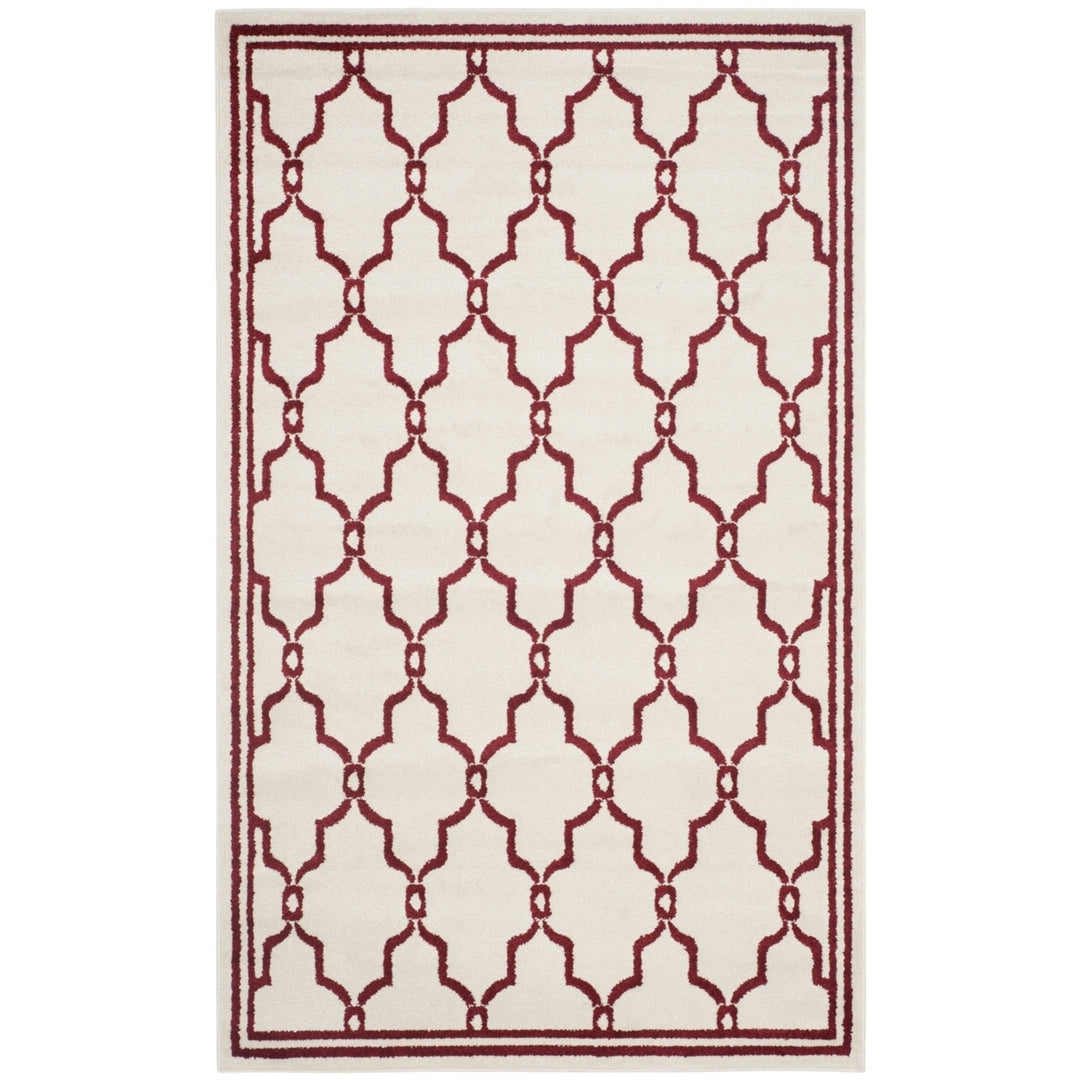 SAFAVIEH Amherst Collection AMT414H Ivory / Red Rug Image 10