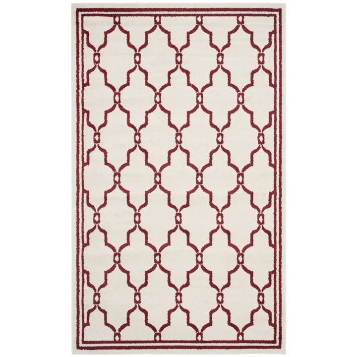 SAFAVIEH Amherst Collection AMT414H Ivory / Red Rug Image 10