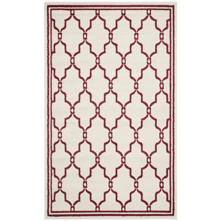 SAFAVIEH Amherst Collection AMT414H Ivory / Red Rug Image 1