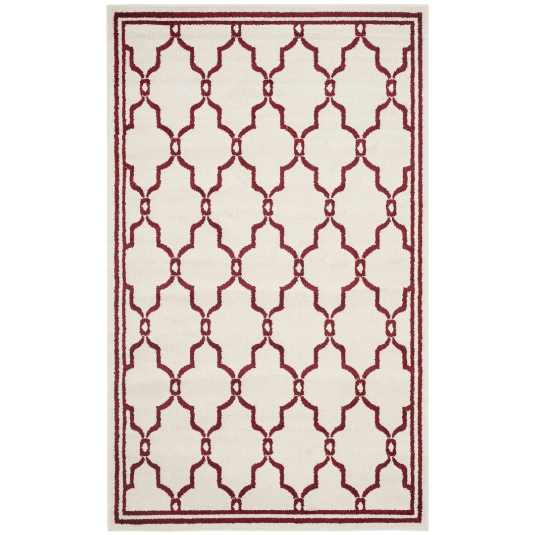 SAFAVIEH Amherst Collection AMT414H Ivory / Red Rug Image 1