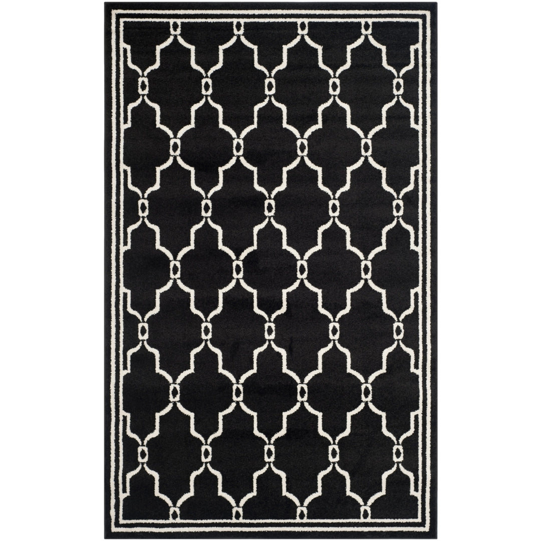 SAFAVIEH Amherst Collection AMT414G Anthracite/Ivory Rug Image 10