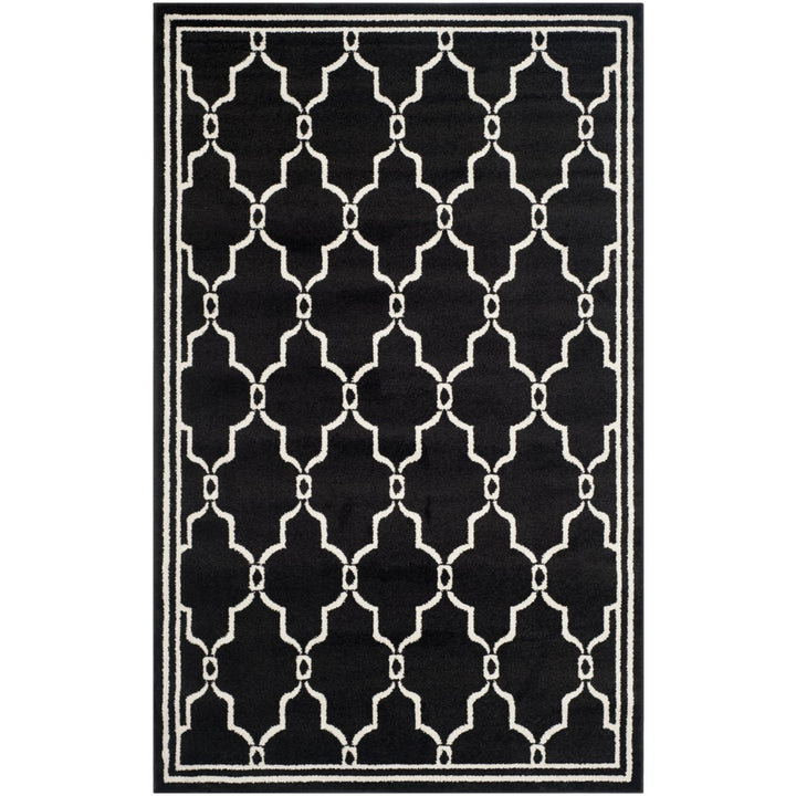 SAFAVIEH Amherst Collection AMT414G Anthracite/Ivory Rug Image 1