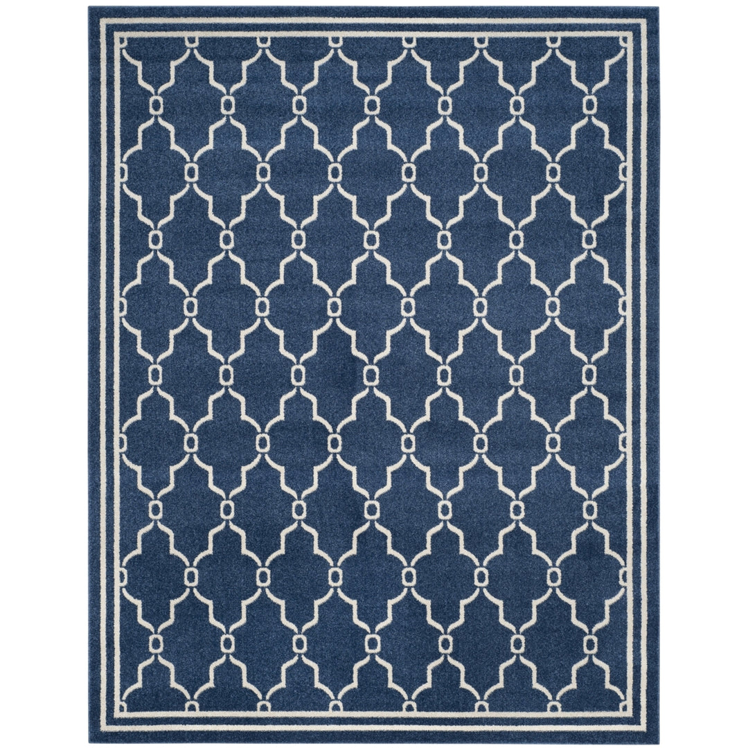 SAFAVIEH Amherst Collection AMT414P Navy / Beige Rug Image 1