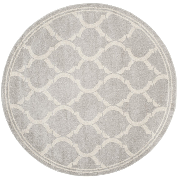 SAFAVIEH Amherst Collection AMT415B Light Grey/Ivory Rug Image 4