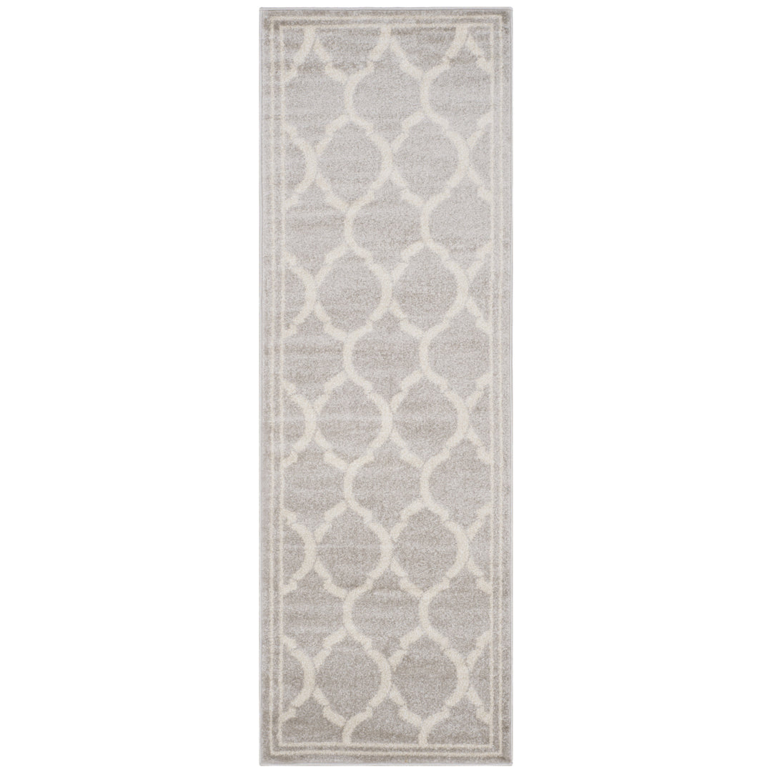 SAFAVIEH Amherst Collection AMT415B Light Grey/Ivory Rug Image 5