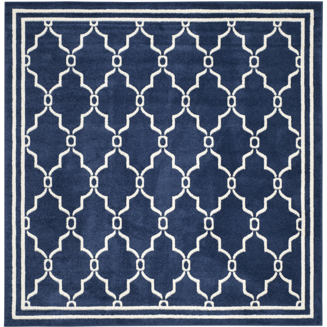 SAFAVIEH Amherst Collection AMT414P Navy / Beige Rug Image 6