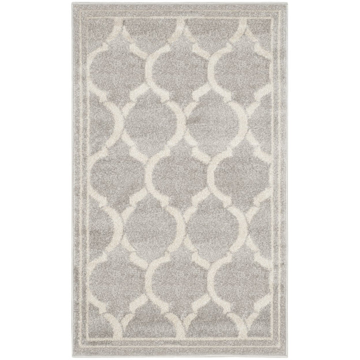 SAFAVIEH Amherst Collection AMT415B Light Grey/Ivory Rug Image 1