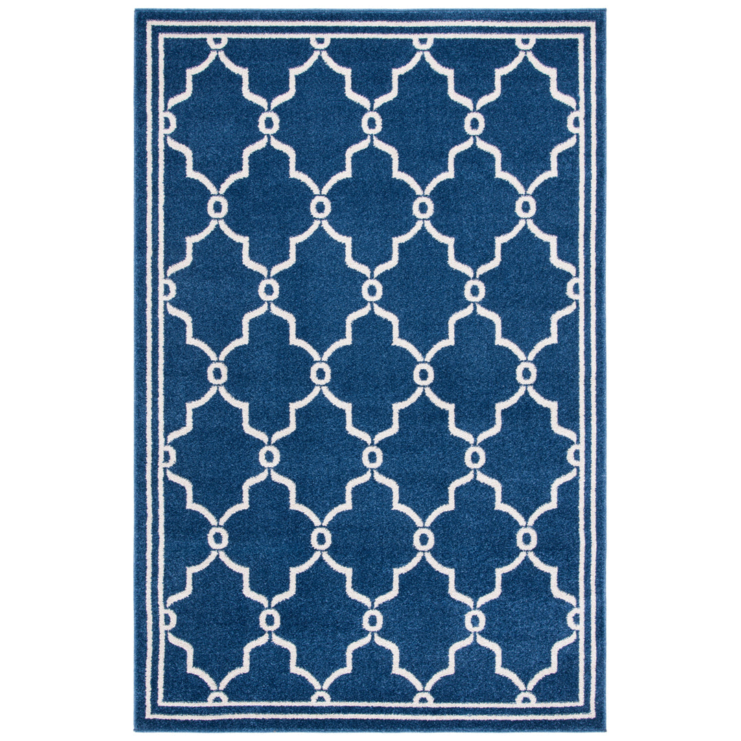 SAFAVIEH Amherst Collection AMT414P Navy / Beige Rug Image 8