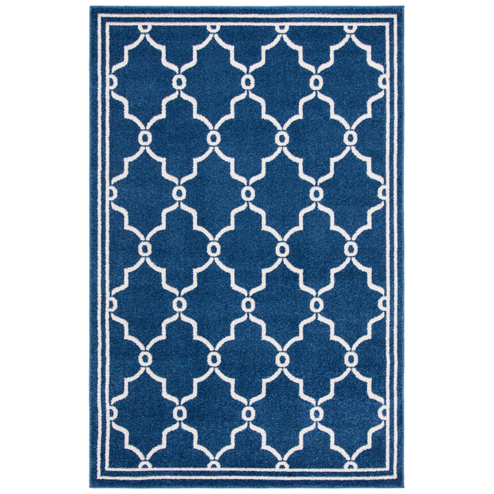 SAFAVIEH Amherst Collection AMT414P Navy / Beige Rug Image 8