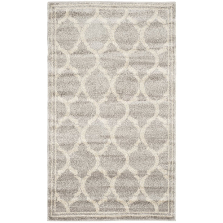 SAFAVIEH Amherst Collection AMT415B Light Grey/Ivory Rug Image 9