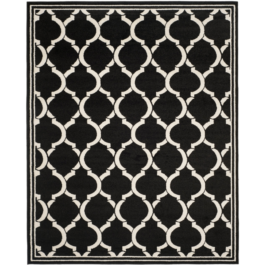 SAFAVIEH Amherst Collection AMT415G Anthracite/Ivory Rug Image 1