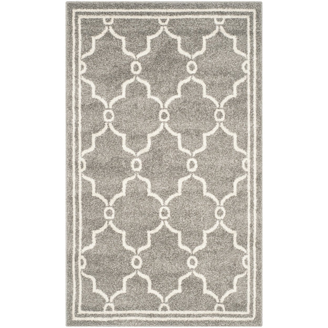 SAFAVIEH Amherst Collection AMT414R Dark Grey / Beige Rug Image 9