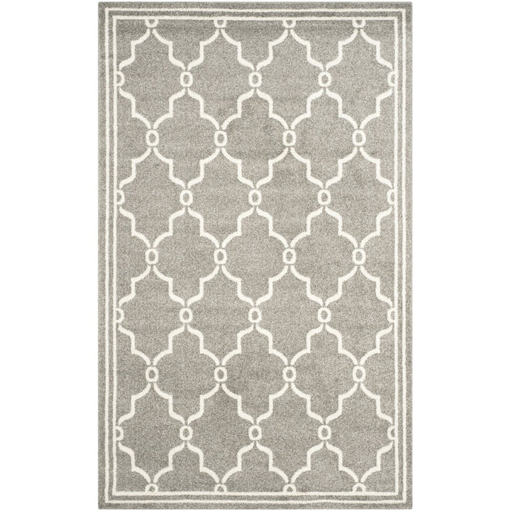 SAFAVIEH Amherst Collection AMT414R Dark Grey / Beige Rug Image 10