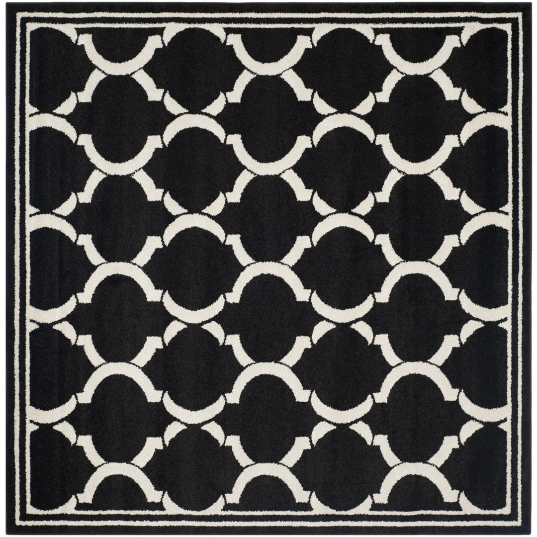 SAFAVIEH Amherst Collection AMT415G Anthracite/Ivory Rug Image 6