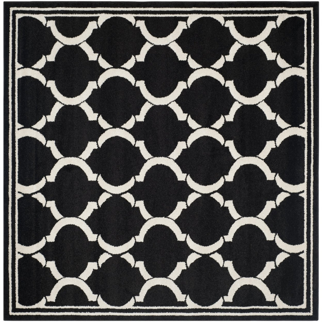 SAFAVIEH Amherst Collection AMT415G Anthracite/Ivory Rug Image 1